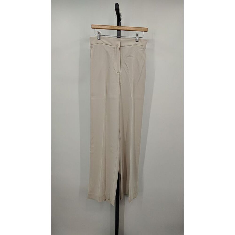 Quince Cream Wide-Leg Trousers
